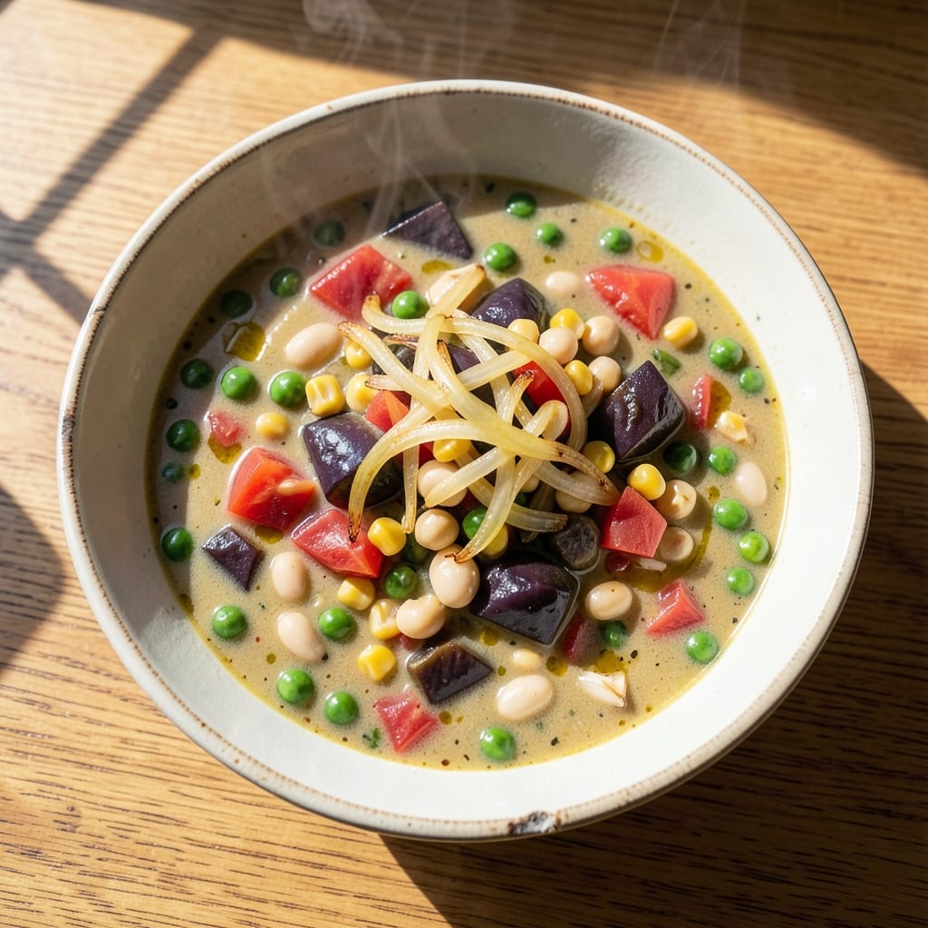 8-Can Vegetable Soup Recipe: Pantry-to-Pot Umami Bomb in One Batch