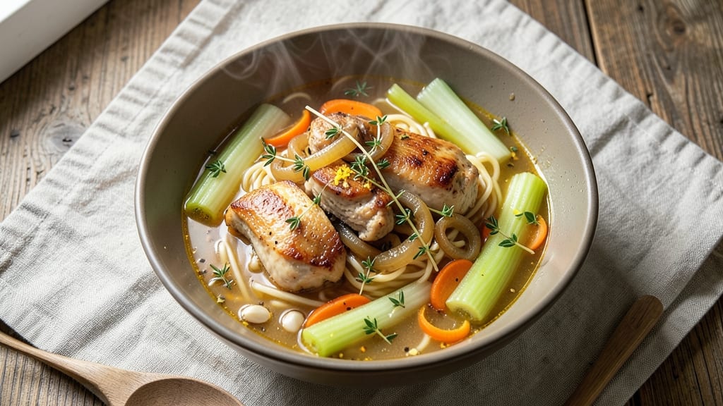 Awesome Chicken Noodle Soup Recipe: Homemade Broth That Beats Canned Every Time