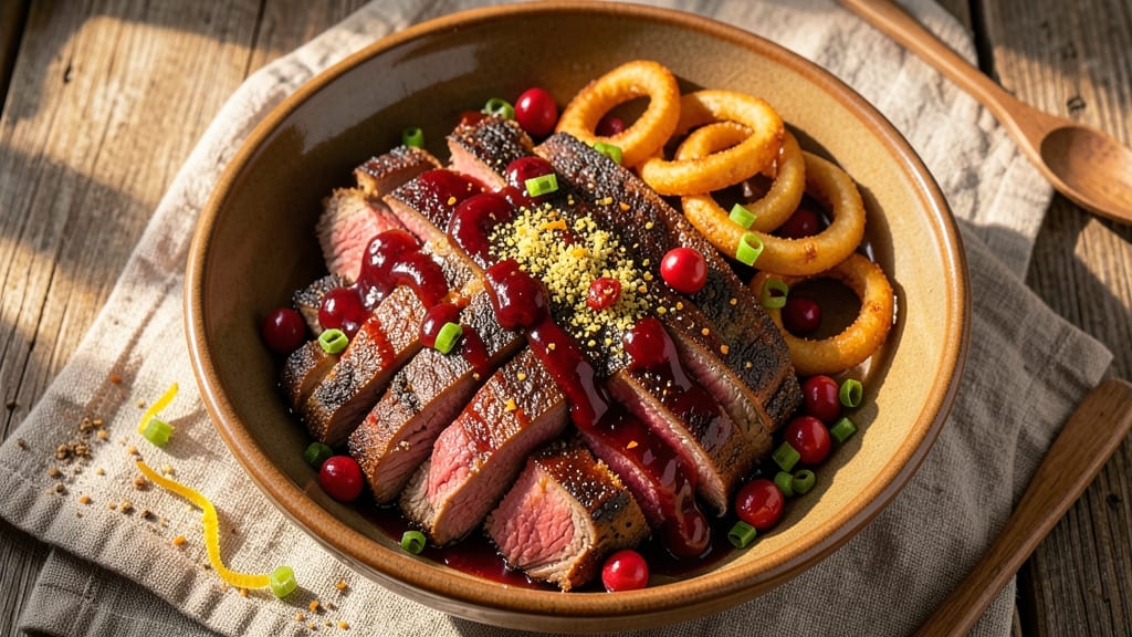 Brisket Recipe With Cranberry Sauce and Onion Soup Mix: Sweet-Tangy Glaze and Savory Crunch Combo