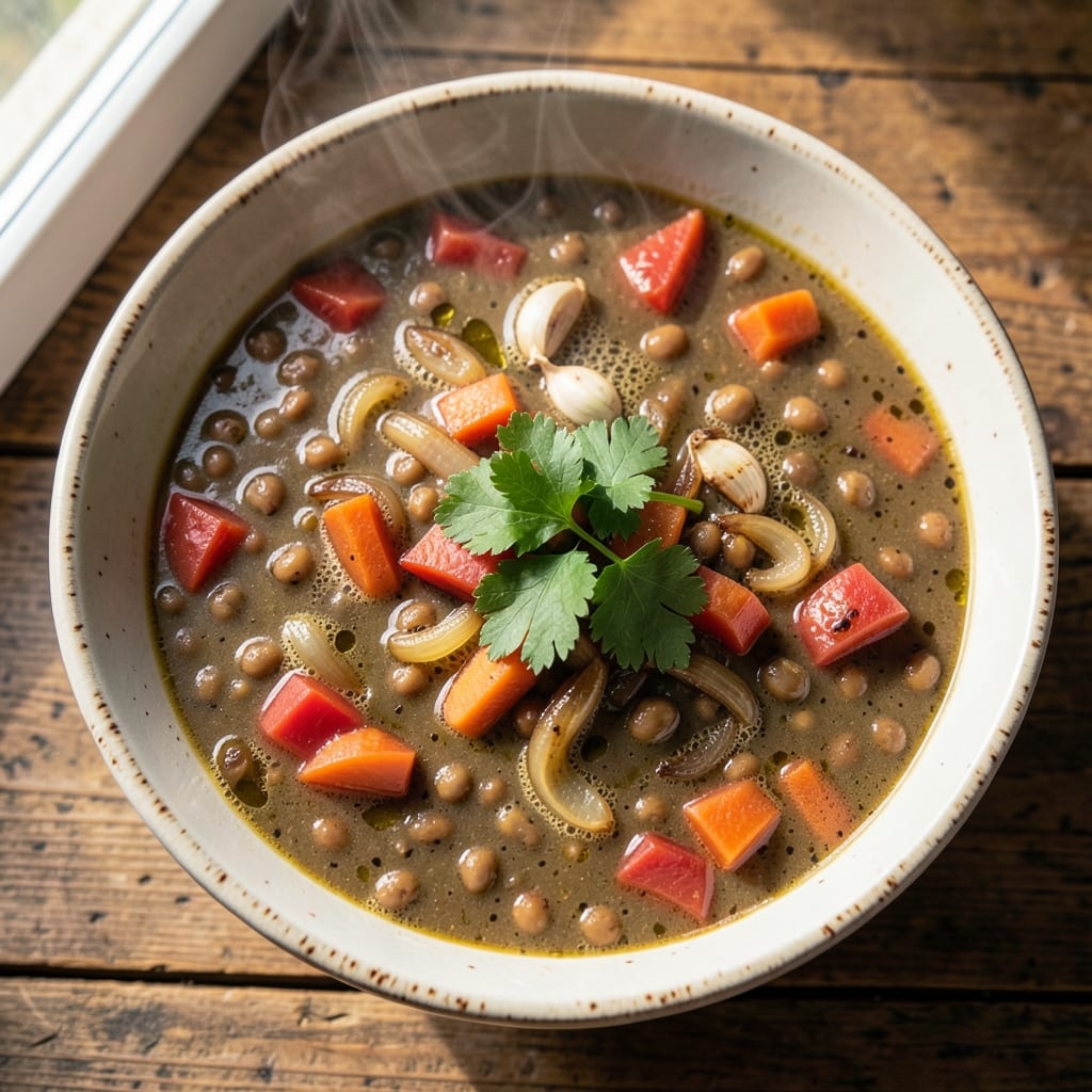 Aldi Lentil Soup Recipe: Smoky Garlic and Carrot Depth in One Pot
