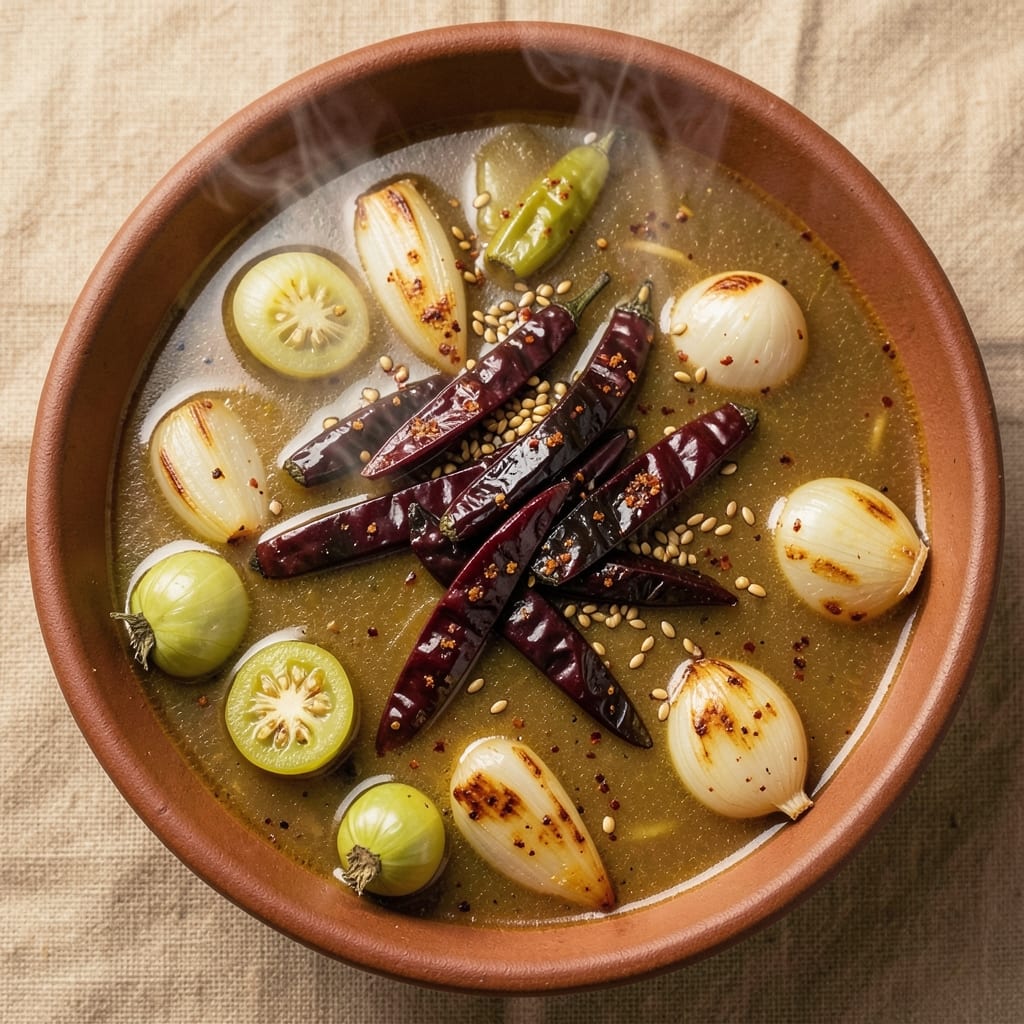 Achara Soup Recipe: Smoky Chipotle and Tomatillo Tang in One Pot
