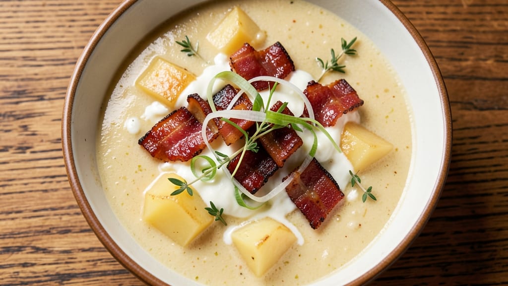 Bear Creek Potato Soup Recipe Slow Cooker: Smoky Bacon and Gruyère Swirls in One Pot