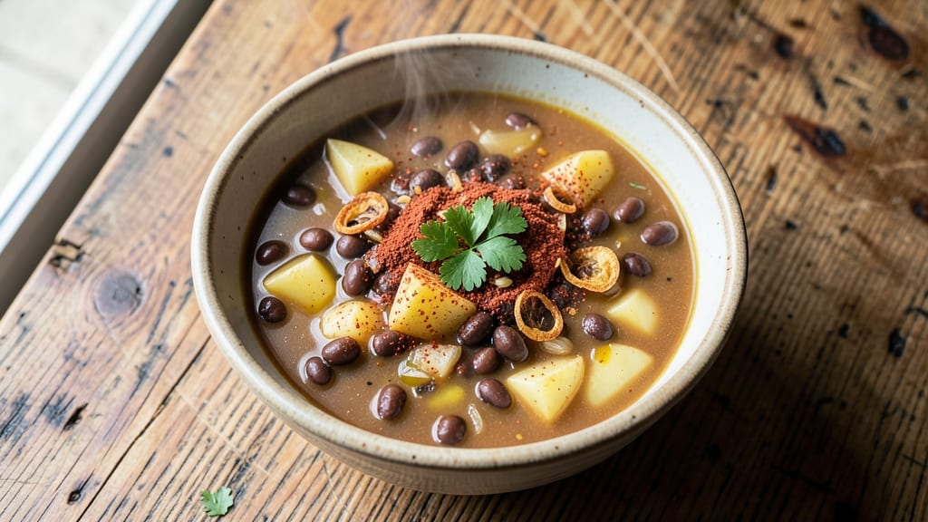 Black Eyed Pea and Potato Soup Recipe: Smoky Paprika Crunch Meets Creamy Depth