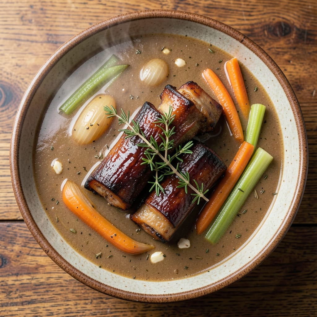 African American Oxtail Soup Recipe: Slow-Braised Richness With Toasted Spice Crunch