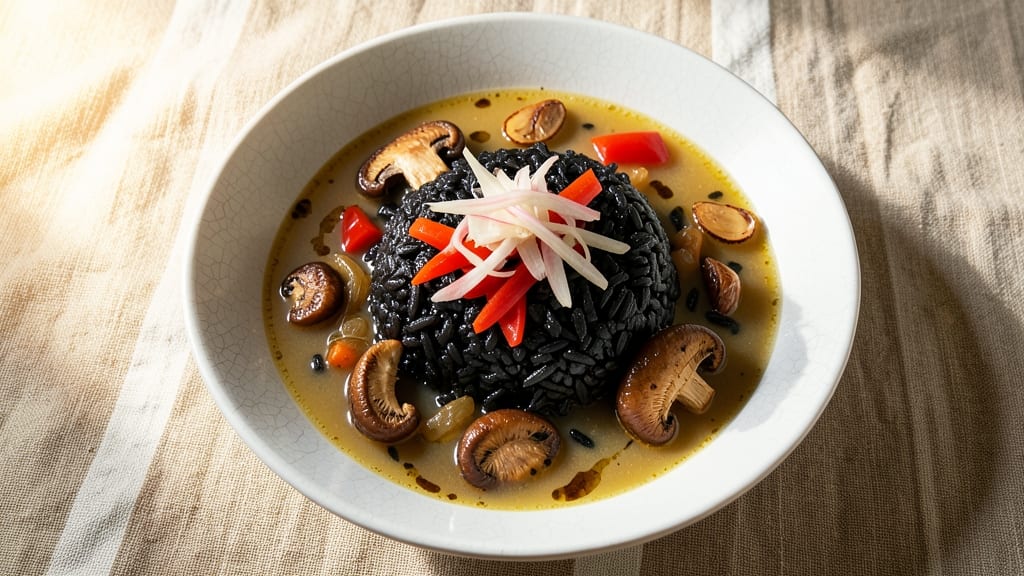 Black Rice Soup Recipe: Earthy Umami Depth From Slow-Cooked Grains