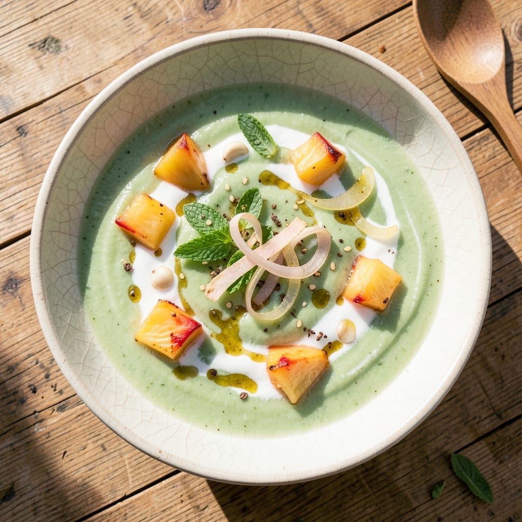 Aloe Vera Soup Recipe: Cooling Gel-Inspired Refreshment with Tropical Zing