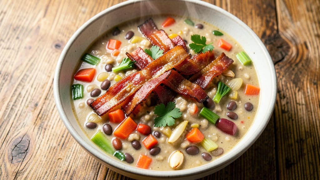 Boston Bean Soup Recipe: Slow-Simmered Depth With Smoky Bacon Crunch