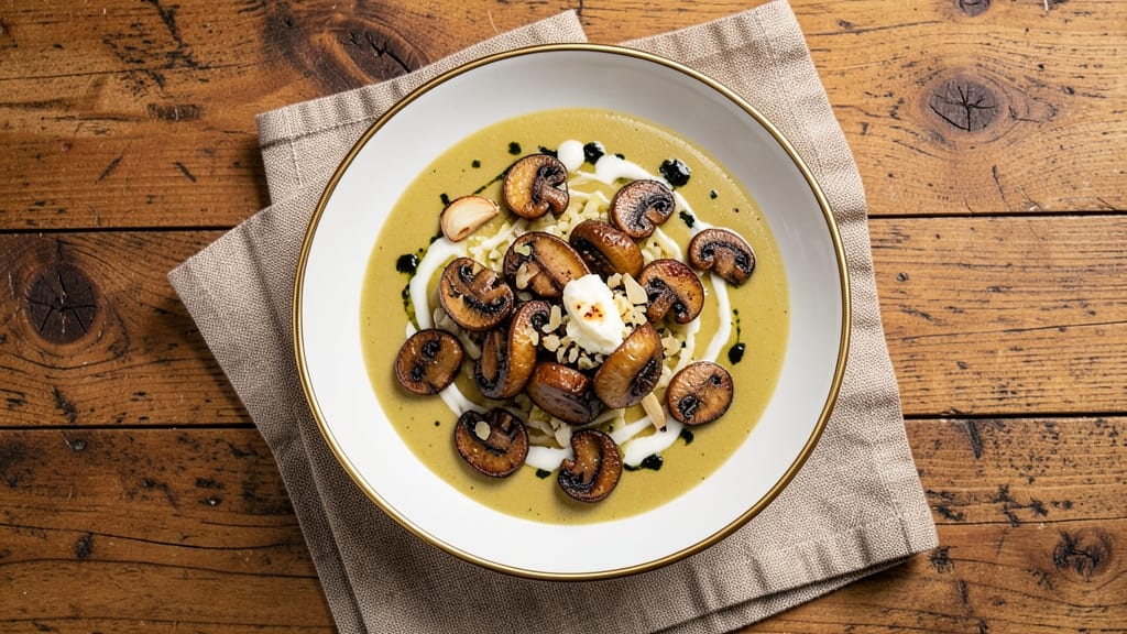 Award-Winning Mushroom Soup Recipe: Velvety Depth With Earthy Umami Crunch