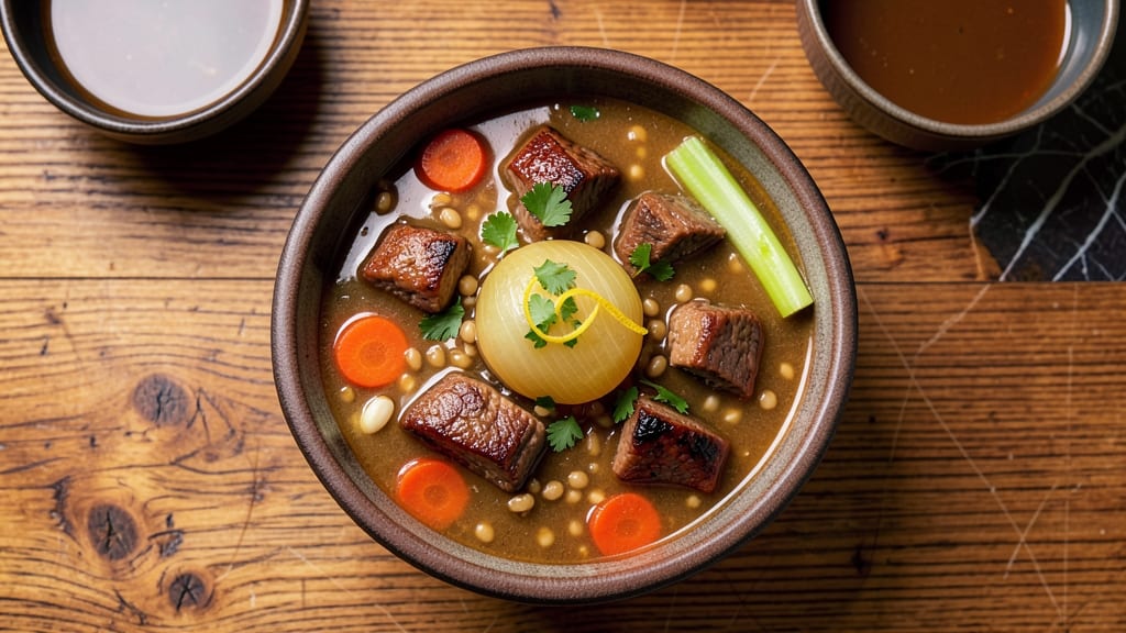 Beef Barley Soup Recipe with Stew Meat: Hearty Crunch and Savory Depth in One Pot