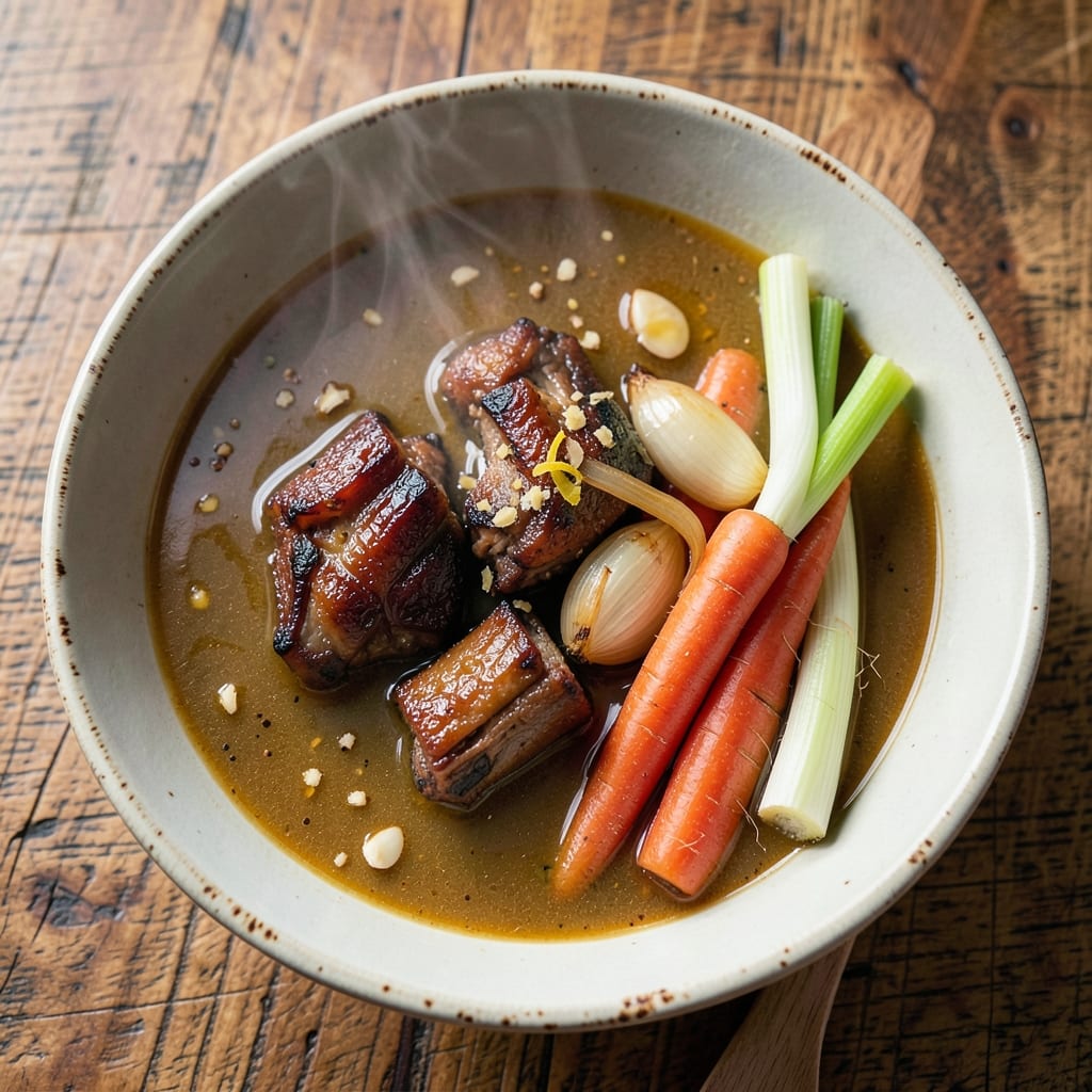 Alley Restaurant Oxtail Soup Recipe: Slow-Braised Richness with Toasted Spice Crunch