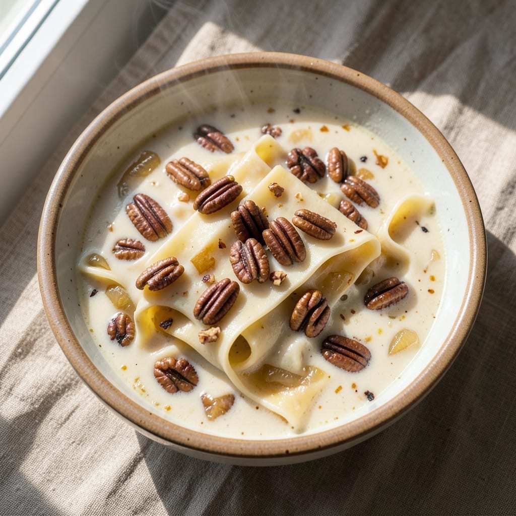3 Pieces of Pecan Lasagna Soup Recipe: Nutty-Spiced Layered Comfort in One Pot