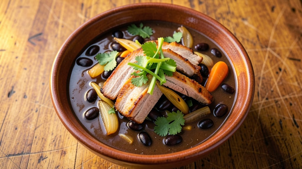 Black Bean Soup With Pork Recipe: Smoky Spiced One-Pot Heartiness