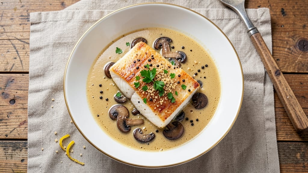 Baked Fish With Cream of Mushroom Soup Recipe: Crispy Top, Creamy Mushroom Hug