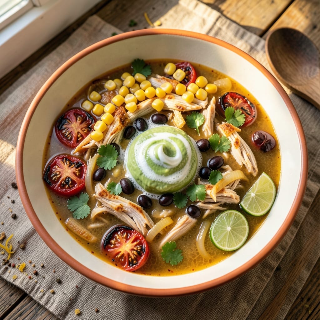 Alamo Cafe Chicken Tortilla Soup Recipe: Smoky Cumin and Charred Tomato Crunch Fusion