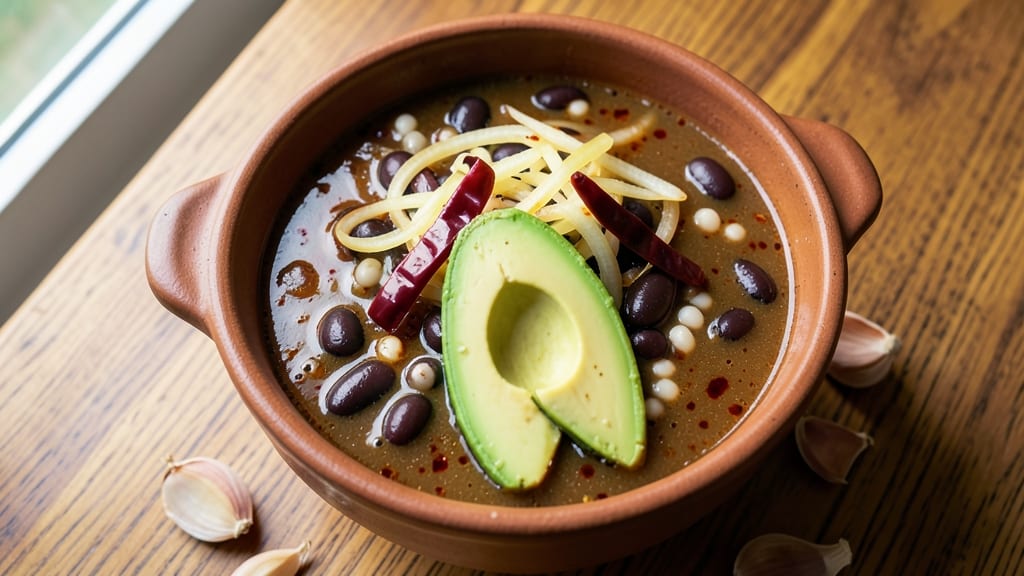 Best Black Bean Soup Recipe Ever: Smoky Chipotle Heat and Creamy Avocado Swirl