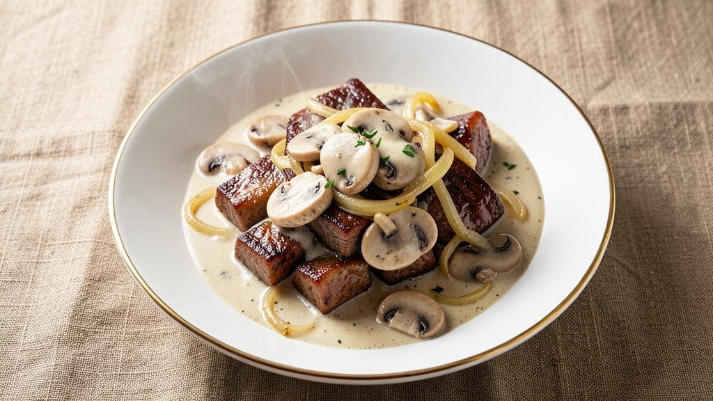 Beef Stroganoff Recipe With Cream of Mushroom Soup: Slow-Cooker Richness in One Pot