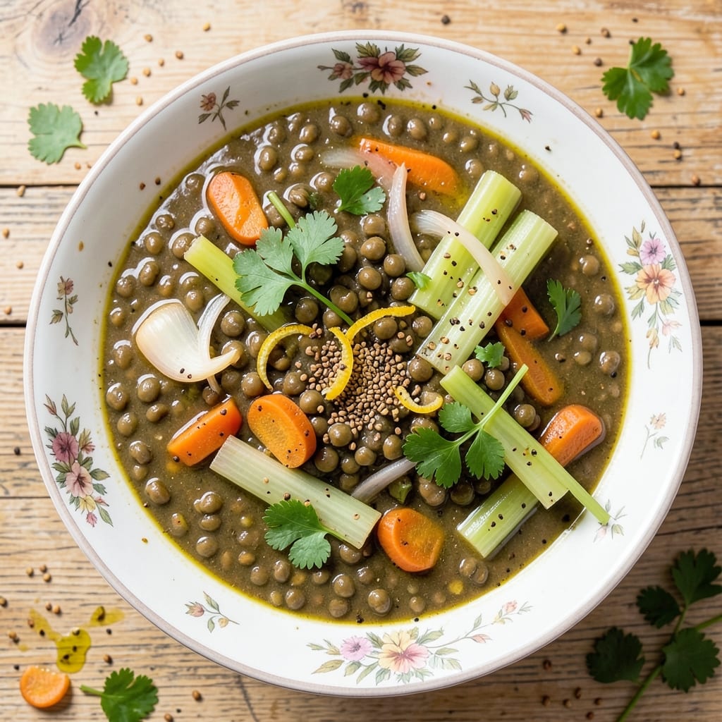 Alkaline Lentil Soup Recipe: Gut-Friendly Fiber Boost in One Pot