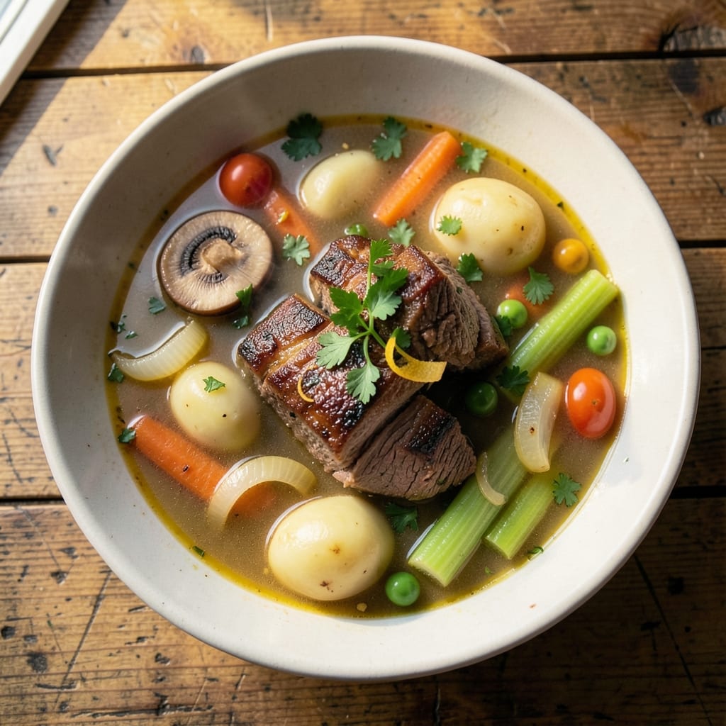 10 Vegetable Beef Soup Recipe: One-Pot Heartiness With Caramelized Veggie Depth