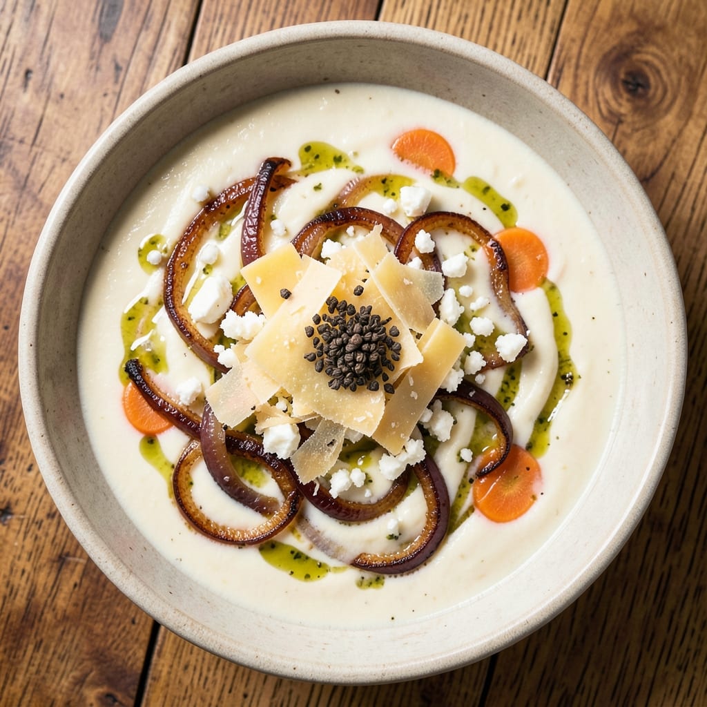 3 Cheese Soup Recipe: Velvety Triple-Cream Layering Trick