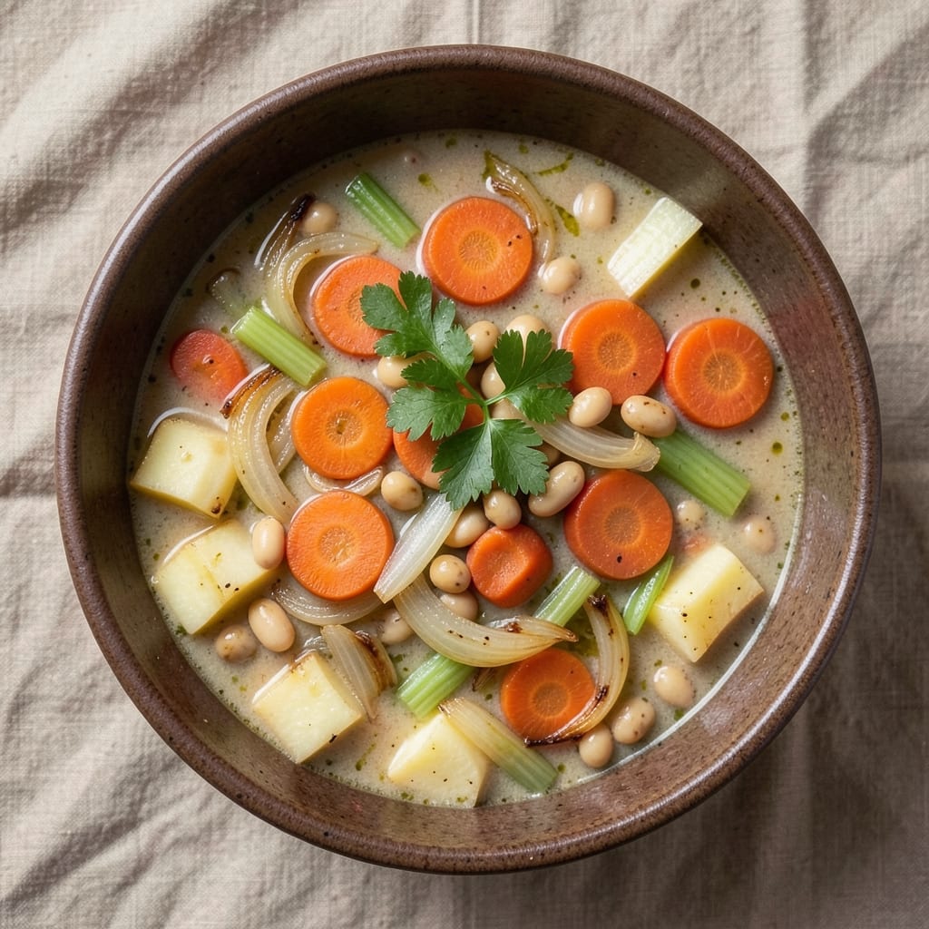 Adam Ragusea's Vegetable Soup Recipe: Herb-Infused Pantry Potluck in One Pot