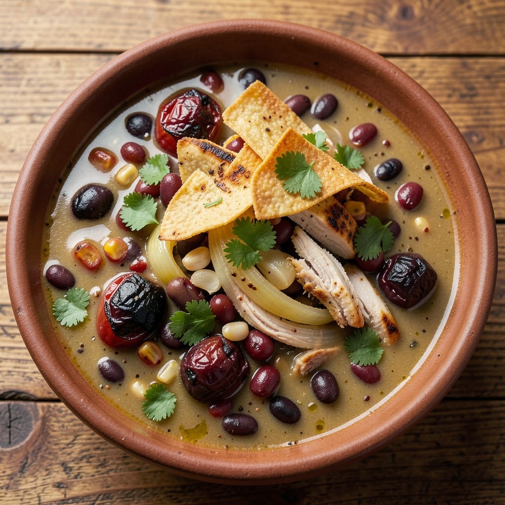 Alamo Cafe Tortilla Soup Recipe: Smoky Chipotle and Cilantro Cream Velvety Bliss