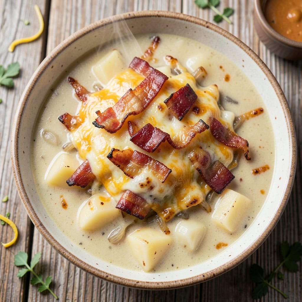 54th Street Baked Potato Soup Recipe: Cheesy Crust Magic Without the Oven