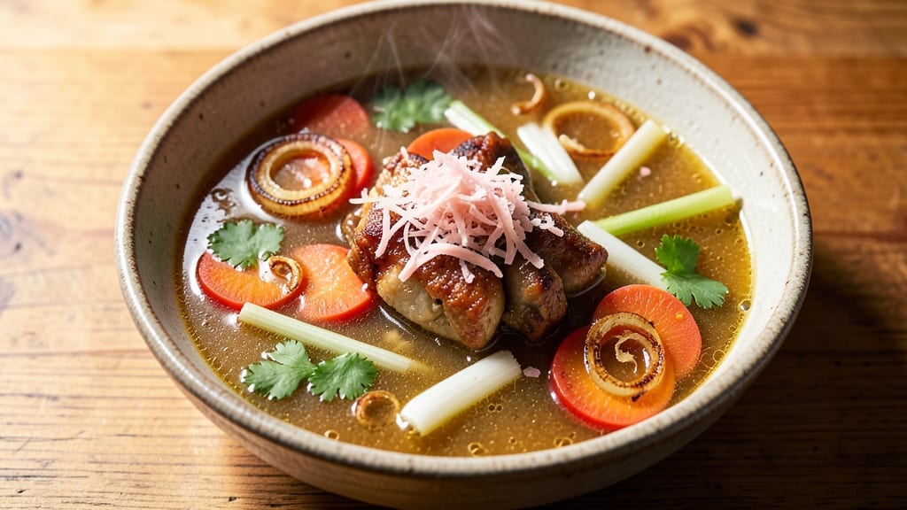 Bone Broth Based Soup Recipe: Deep Umami Richness From Slow-Simmered Bones