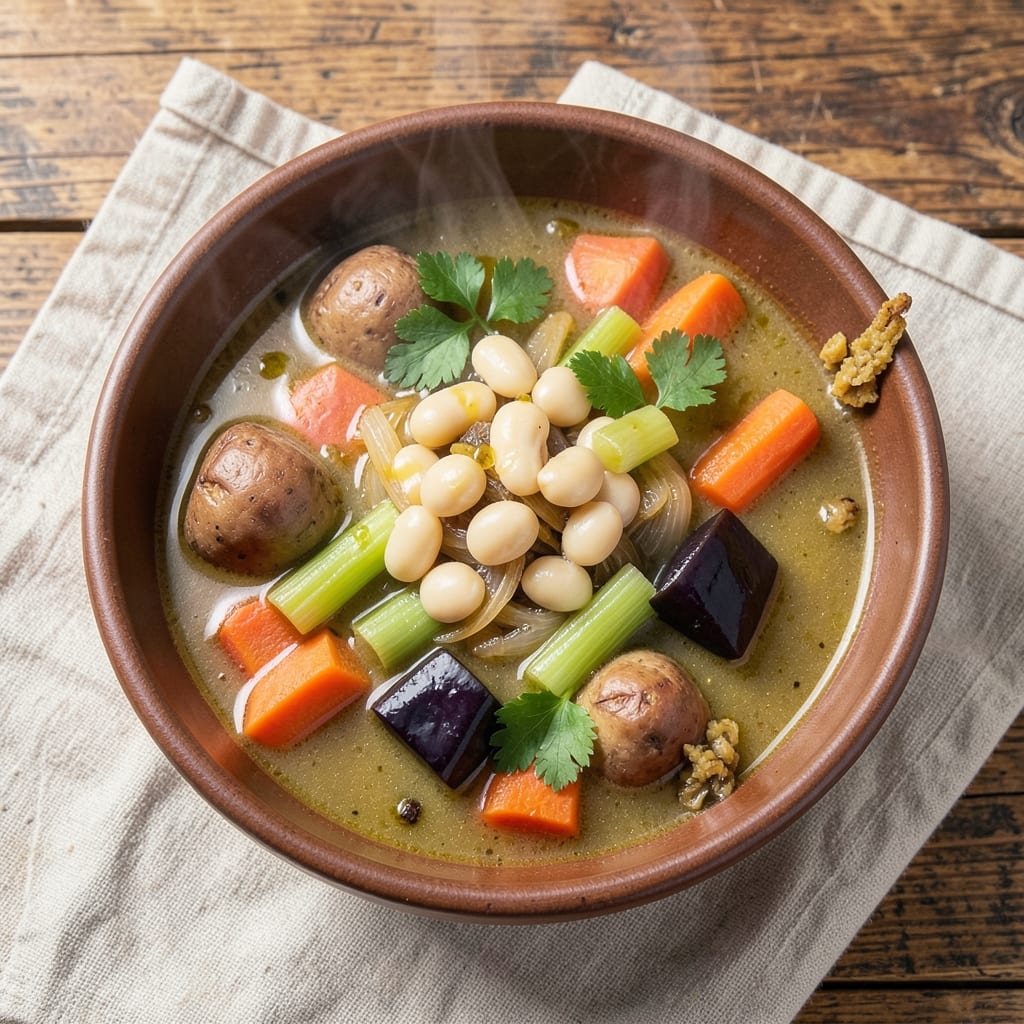 12 Veggie Soup Recipe: Winter’s Cozy Pot with Toasted Garlic Crunch
