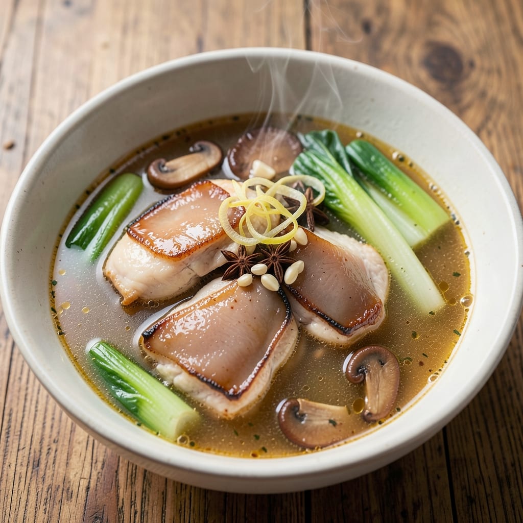 Abalone Chicken Soup Recipe: Luxurious Seafood-Meat Fusion in One Pot