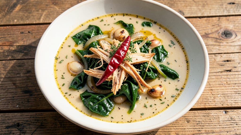 Bajan Soup Recipe: Bold Callaloo and Saltfish Harmony